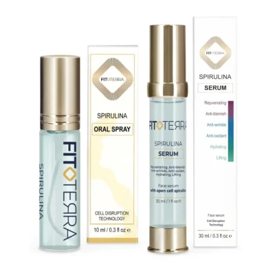 Spirulina serum and spray